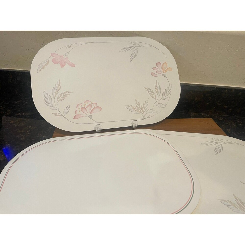 Corelle Coordinates Pink Trio PLACEMATS SET OF 6